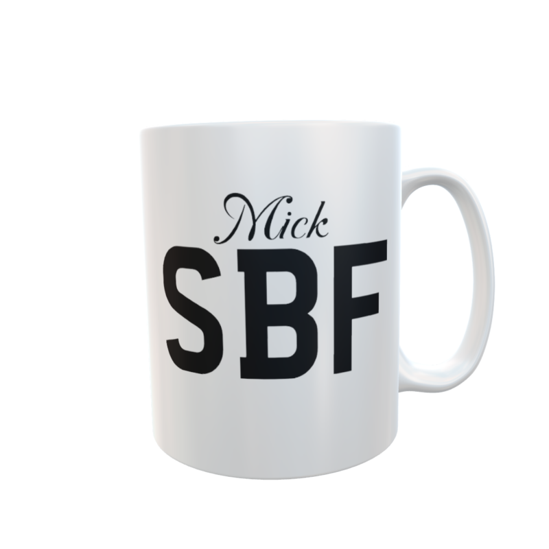 SBF Personalised Mug - Add your Name - Image 3