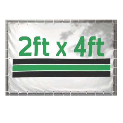 2x4 ft Banner