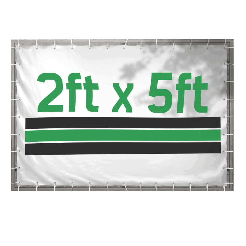 2x5 ft Banner