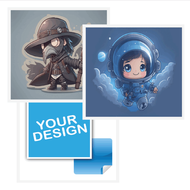 Custom Square Stickers