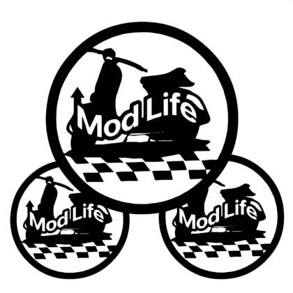 Mod Life – Vinyl Sticker